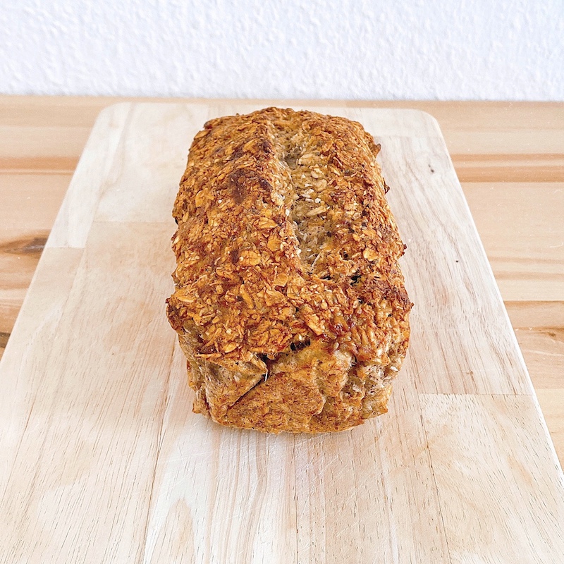 Veganes Bananenbrot mit Kokos