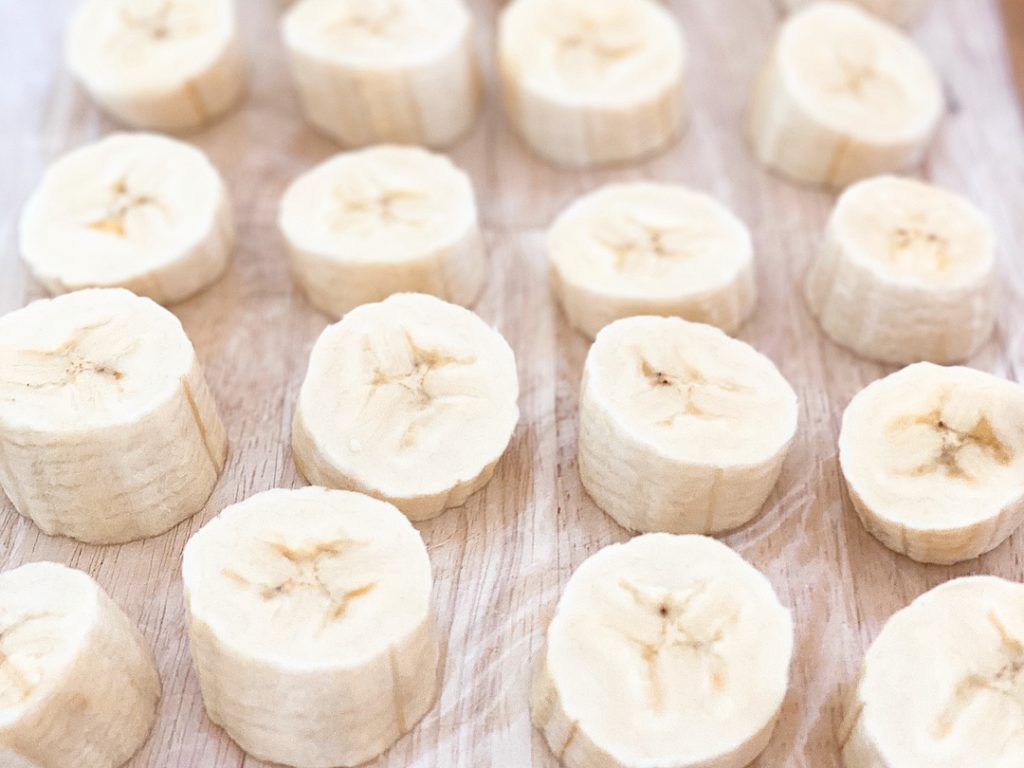 Bananenstücke