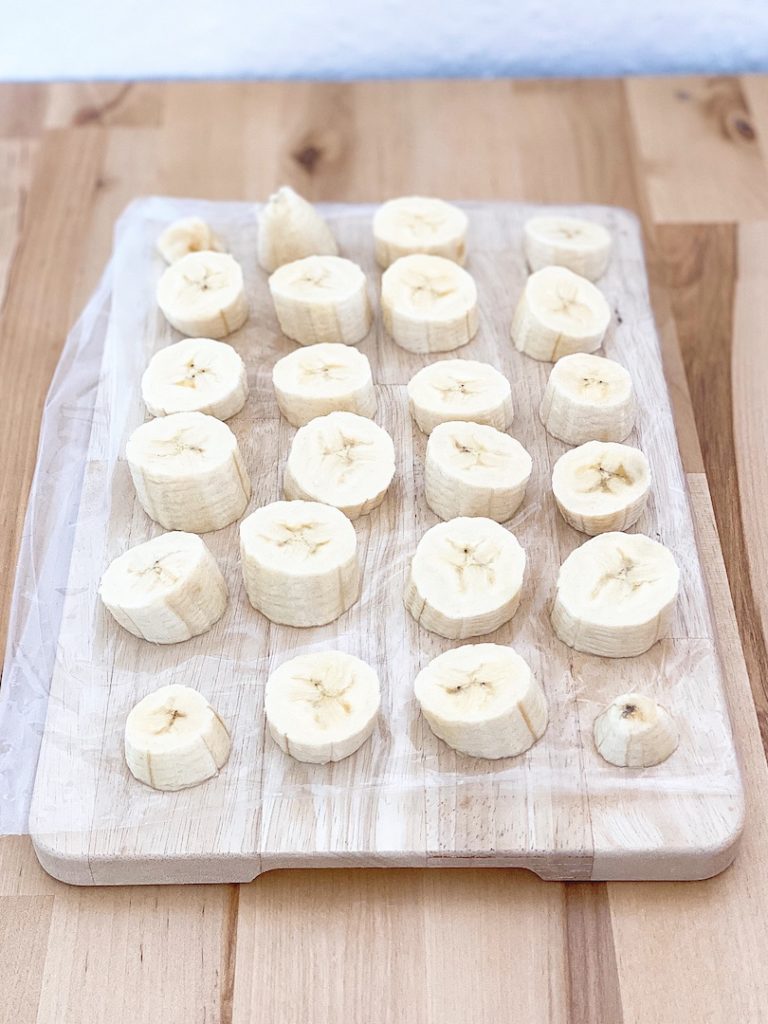 Bananenstücke